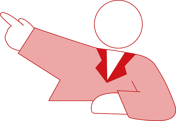 人物指向資訊插圖