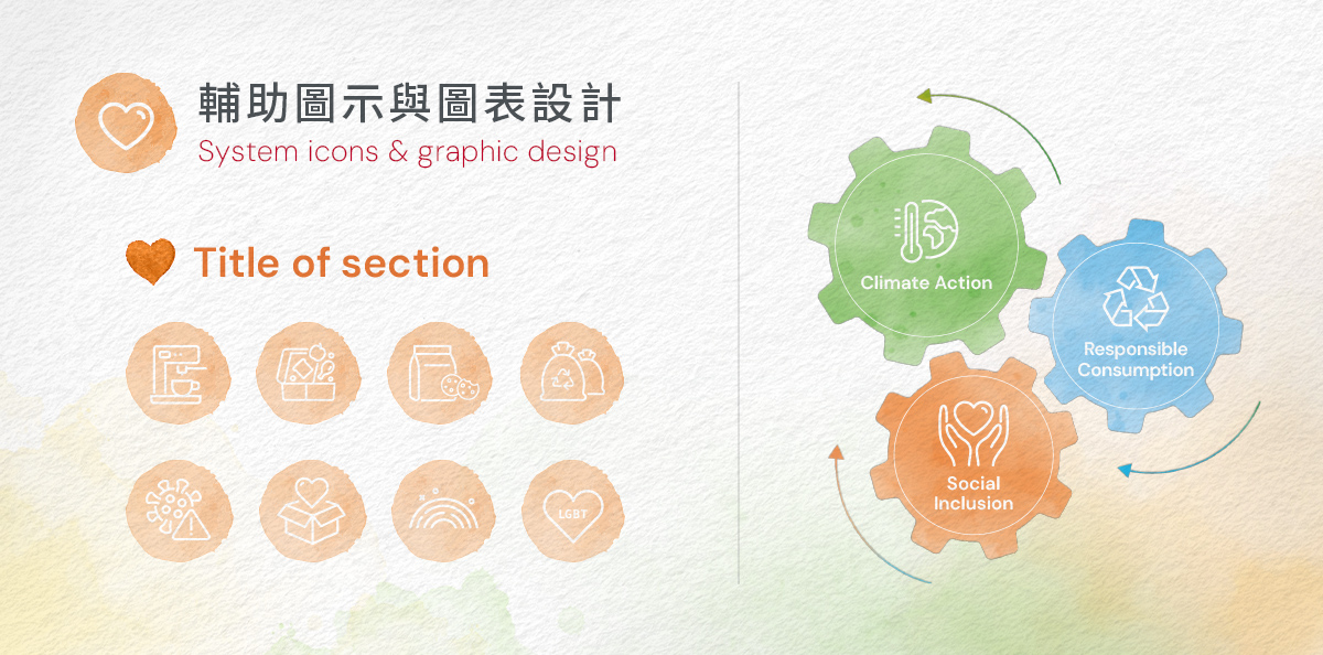 【怡和餐飲集團 2022/23 ESG 報告書】 設計優勢介紹 - 輔助圖示與圖表設計-電腦版