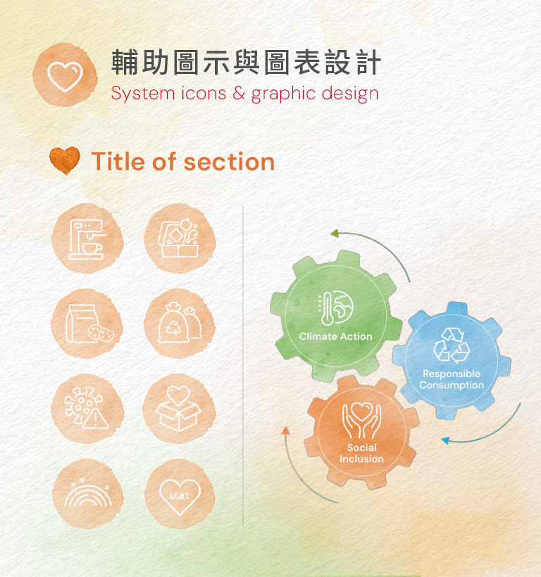 【怡和餐飲集團 2022/23 ESG 報告書】 設計優勢介紹 - 輔助圖示與圖表設計-手機板