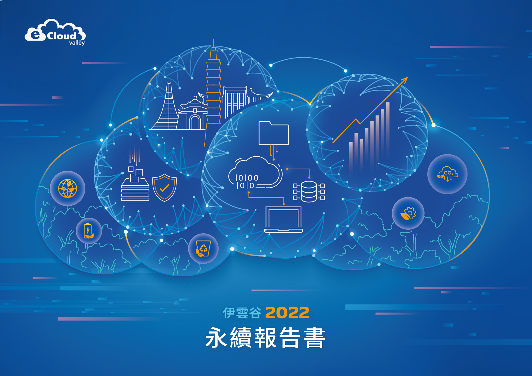 【伊雲谷 2022 ESG/SASB 報告書】封面設計