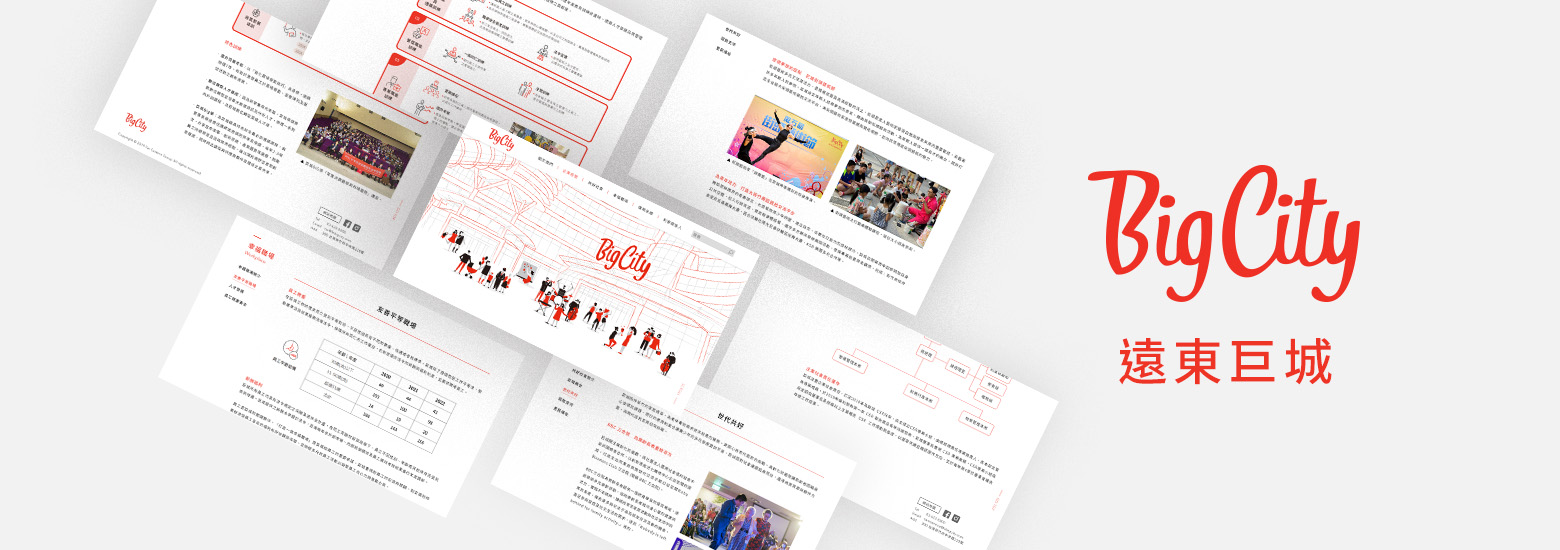 遠東巨城 Big City ESG 網站電腦版主視覺