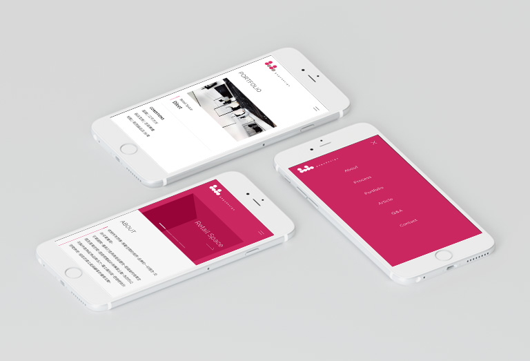 由源做視覺設計的【可果國際 gogodesign手機版】介面情境圖